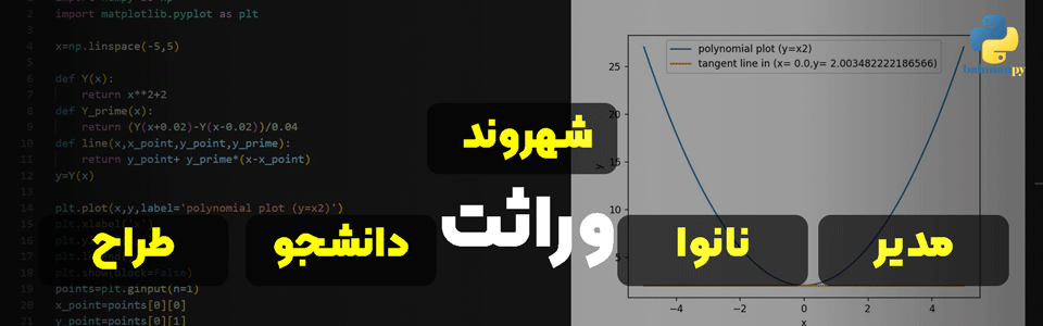 ارث بری و وراثت در پایتون